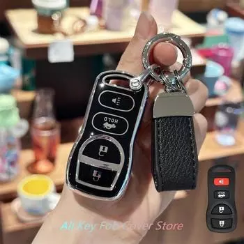 Чехол-брелок с брелоком, автомобильный брелок для Nissan Murano Maxima Armada Altima 350Z Sentra Quest, Infiniti EX35 FX35 FX45 G3