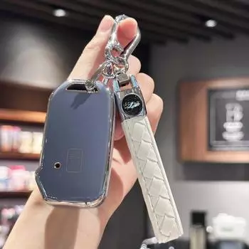 Чехол-брелок с брелоком для Kia Cerato Ceed Forte NIRO Sorento Seltos Sportage Soul Telluride, умный ключ с дистанционным управлением фиолетовый