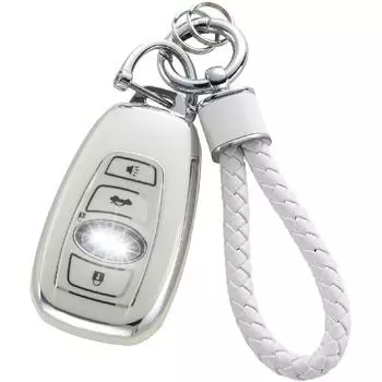 Чехол-брелок Subar с брелком, мягкий чехол для ключей из ТПУ, подходит для Ascent BRZ Crosstrek Forester Impreza Legacy Outback WRX STI Smart