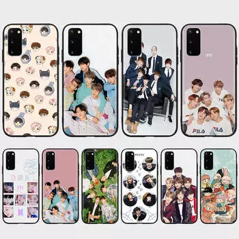 Чехол BT11 Bangtan для мальчиков OPPO Reno 8 6 5 4 Pro Find X3 A17 A31 A38 A40 A53 A54 A55 A74 A76 A78 A77 A80 A94 A95 A96 Lite, черный чехол для дивана OPPO A53S 5G эбеновый