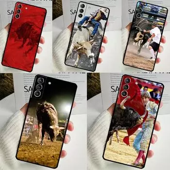 Чехол Bullfighter для Samsung Galaxy S24 Ultra S22 Plus S20 S21 FE S8 S9 S10 Note 10 20 S23 Ultra Galaxy S8