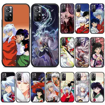 Чехол BW-27 Inuyasha Sesshomall для Xiaomi Poco F5 F6 M6 X3 X6 Redmi 10A 10C 12C 13C 9A 9C 9T A3 A3X Note 8 9 10 11 12 13 C65 C50 C51 C55 Pro Plus