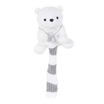 Чехол Callaway Head Cover AM BEAR UT WHT SS 23 UT с подсчетом Белый женский (для тега/сменный (3.4.5.6.7)) белый