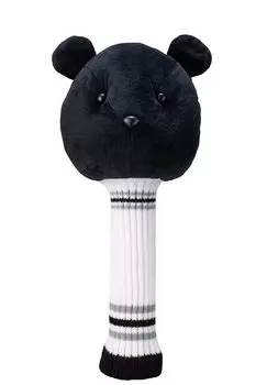 Чехол Callaway Head Cover BEAR DR BLK FW 22 совместим с Black FF (460CC DR) Мужской чёрный