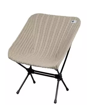 Чехол CAPTAIN STAG для легкого кресла 226. Вязаный чехол, сделано в Японии, цвет хаки UC-1857.