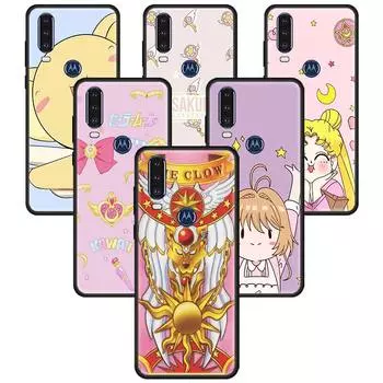 Чехол Cardcaptor Sakura для Motorola Moto G8 Play G 5G Power Lite E6s Stylus One Hyper Edge Fusion Plus, чехол для телефона из ТПУ Moto G Stylus