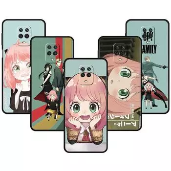 Чехол Cellular Coque TPU для Xiaomi Redmi Note 9S K40 10 Pro 11 8T 9C 9S 9T 9 9A 10S 8 7 11S 5G SpyFamily Twilight Yor Anya Smile Redmi Note11S 5G
