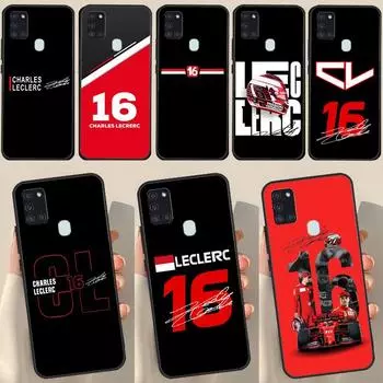 Чехол Charles Leclerc 16 F1 для Samsung Galaxy A34 A54 A14 A12 A52 A22 A32 A42 A72 A13 A33 A53 A50 A51 A71 Samsung A31