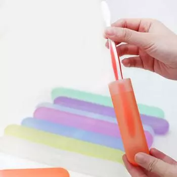 Чехол Charm Cover, пылезащитный, популярный, для дома, тюбик для зубной щетки, дорожный, бытовой, карамельного цвета, портативный A