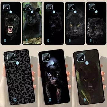 Чехол Cheetah Panther для OnePlus 10 9 Pro 8T 9R 10R Nord2 для Realme 8 Pro 9 GT Neo 3 2 Master 8i 9i Realme GT 2 Pro
