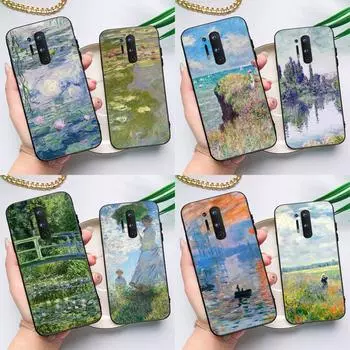 Чехол Claude Monet Garden Lotus Bridge для OnePlus Nord 2T CE 2 Lite N10 N200 N300 OnePlus 10 Pro 9 11 8T 9R 10T Ace Cover OnePlus Nord CE2Lite