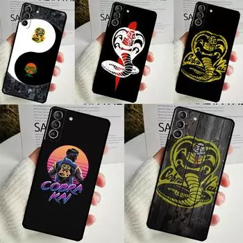 Чехол Cobra Kai для Samsung Galaxy S24 S23 S22 Ultra Note 10 Plus Note 20 S9 S10 S20 S21 FE задняя крышка Note 20 Ultra