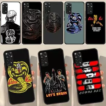 Чехол Cobra Kai Snake Anime для Redmi Note 12 Pro Plus, чехол для Redmi Note 10, 8, 9, 11 Pro, 12S, 11S, 10S, 9S, 9C, 10C, 12C, чехол Redmi Note 9