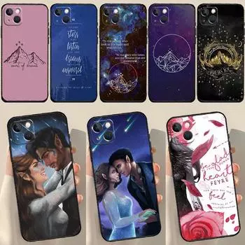 Чехол Court Of Mist And Fury для iPhone 12 11 13 14 15 Pro Max 12 Mini 7 8 Plus X XR XS Max SE 2020 Чехол для телефона iPhone XR