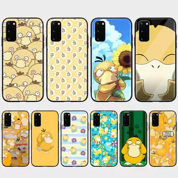 Чехол CT58 Psyduck Pokemon для OPPO Reno 8 6 5 4 Pro Find X3 A17 A31 A38 A40 A53 A54 A55 A74 A76 A78 A77 A80 A94 A95 A96 Lite, черный чехол для дивана OPPO Reno 4 Pro 4G олений