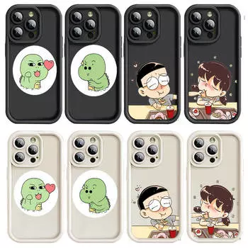 Чехол D-21 для пары iPhone 15 14 13 12 8 Plus Samsung S24 S23 Ultra A04S A05S Huawei P40 P50 P60 Nova 11 Pro Max OPPO A17K Reno 10 iPhone X аэро