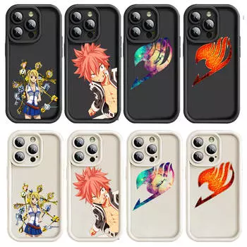 Чехол D-29 Fairy Tail для iPhone 15 14 13 12 8 Plus Samsung S24 S23 Ultra A04S A05S Huawei P40 P50 P60 Nova 11 Pro Max OPPO A17K Reno 10 Huawei Nova 10 SE олений