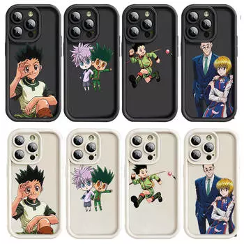Чехол D-53 Hunter x Hunter для iPhone 15 14 13 12 8 Plus Samsung S24 S23 Ultra A04S A05S Huawei P40 P50 P60 Nova 11 Pro Max OPPO A17K Reno 10 iPhone 8 аэро