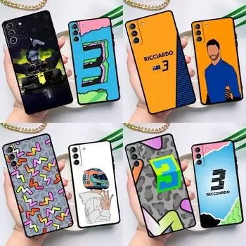 Чехол Daniel Riccardo F1 Formula 1 для Samsung Galaxy S23 S21 FE S20 FE S22 Plus Note 20 Ultra Note 10 S8 S9 S10 Plus Galaxy S22 Plus