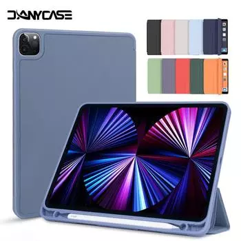 Чехол DANYCASE для iPad 10,2 2021 года, чехол 9/8/7 поколения для 2017 2018 9,7 5/6 Air 2 10,5 Air 3 10,9 Air 5 4 Pro 11 Mini 5 6 iPad Air 4 5 10.9 чёрный