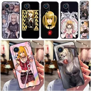 Чехол Death Note Misa Amane для Huawei P30 P20 P40 Lite P50 Pro P Smart 2021 Nova 5T Honor X8 X9 50 70 80 Honor 80