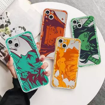 Чехол Demon Slayer Anime Clear для Apple iPhone 11 14 13 12 Pro 7 8 Plus XR X XS Max 6 6S 14Pro силиконовый чехол для телефона iPhone 14 Plus