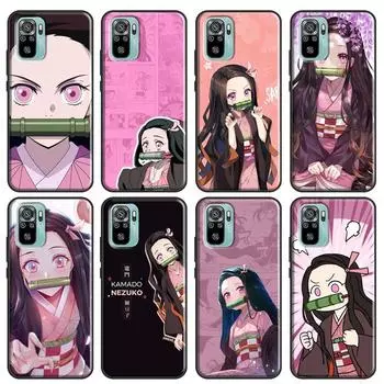 Чехол Demon Slayer Kamado Nezuko для Redmi 9 9A 9C 9T 7A 8A для Xiaomi Redmi Note 8 Pro 9S 8T Note 7 9 10 Pro Redmi 6