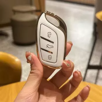 Чехол-держатель для дистанционного ключа из ТПУ для MG ZS EV MG6 EZS HS EHS 2019 2020 Roewe RX5 I6 I5 RX3 RX8 ERX5, аксессуары
