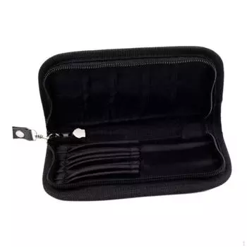 Чехол-держатель для дротика, черный, ударопрочный, для насадок, валов, полетов, ткань Оксфорд, для путешествий