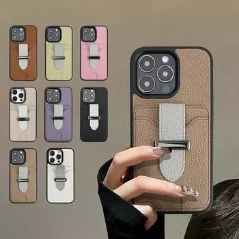 Чехол-держатель для карт для телефона Apple iPhone - кожаный чехол для телефона с ремешком на запястье, держатель для карт-кошелька, подставка для iPhone 16/15/14/13/12/11/Pro Max Plus 11 белый