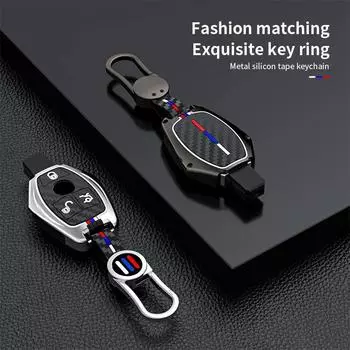 Чехол-держатель для ключей от машины для Mercedes Benz W205 W203 W210 W212 221 C117 W166 ABCSER CLA GLE GLC AMG аксессуары CHINA