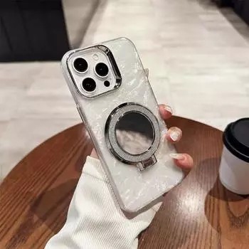 Чехол-держатель для ремешка с рисунком в виде ракушки, подходит для iPhone 11/12/13/14/15/16/PRO/PROMAX/PLUS iphone11