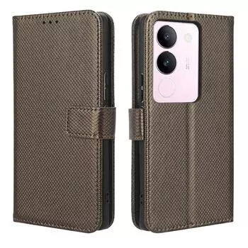 Чехол-держатель для телефона VIVO V29, чехол-подставка для VIVO V29, чехол-кошелек из искусственной кожи, задняя крышка VIVO V29 белый