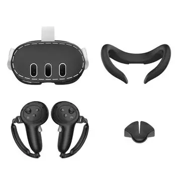 Чехол-держатель Slip Hand Grip для гарнитуры виртуальной реальности Quest3, устойчивый к поту и царапинам