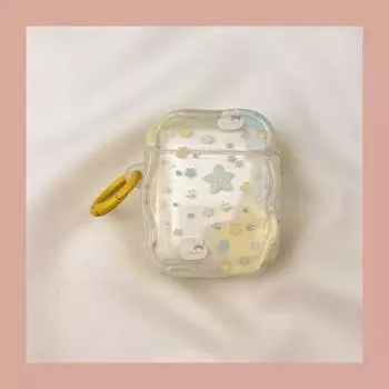Чехол для Airpod3 для Apple Pro Чехол для наушников Второе поколение Беспроводной Bluetooth Третье поколение Aipods2 Поколение Airpodpro Четвертое поколение 5 AirPods 3 [Dizzy Star Rabbit] Send Hook