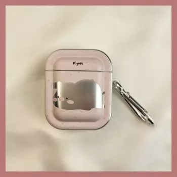 Чехол для Airpod3 для Apple Pro Чехол для наушников Второе поколение Беспроводной Bluetooth 1 Третье поколение Aipods2 Поколение Airpodpro Пятое поколение 5 AirPods 4 Pink Piggy Single Shell