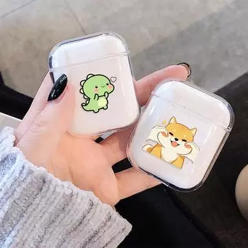 Чехол для Airpods Pro 2 с милым мультяшным рисунком, чехлы для Apple Airpods 3, силиконовые чехлы с рисунком для Airpods 1 2, чехлы для наушников airpods 3 Pro 2, аксессуары airpods 1/2 case