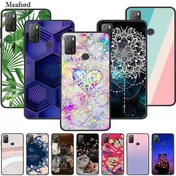 Чехол для Alcatel 1S 2021, силиконовый противоударный мягкий чехол из ТПУ для телефона Alcatel 1S 1 S 2020, чехол для 1SE 2020, роскошный чехол Alcatel 1S 2021