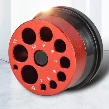 Чехол для электрической дрели-перфоратора, универсальная и прочная конструкция для любого проекта красный