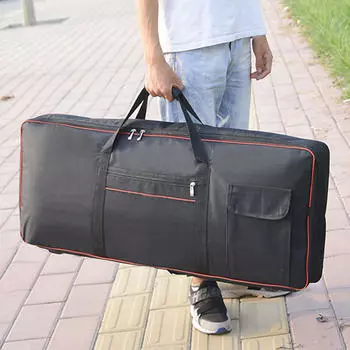 Чехол для электронной клавиатуры с 61 клавишей, регулируемые плечевые ремни, защитный водонепроницаемый чехол, легкий вес 93x25x7cm