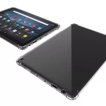 Чехол для Amazon Kindle Fire HD 10 HD10 2017 2019 2021 10,1-дюймовый чехол для планшета из ТПУ, силиконовый прозрачный тонкий чехол для подушки безопасности, защита от падения HD 10 2017 2018 чистый