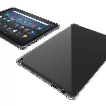 Чехол для Amazon Kindle Fire HD 10 HD10 2017 2019 2021 10,1-дюймовый чехол для планшета из ТПУ, силиконовый прозрачный тонкий чехол для подушки безопасности, защита от падения HD 10 2017 чистый
