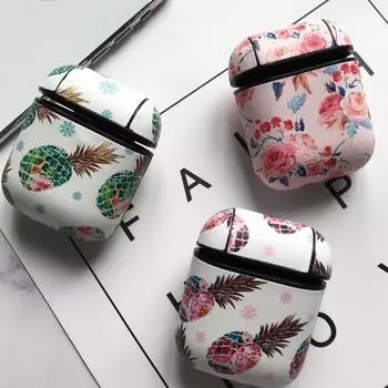 Чехол для Apple Airpods Pro/Airpods 1/2, беспроводная Bluetooth-гарнитура, наушники, чехол для ПК, чехол для Airpods For Airpods 1 / 2 красный