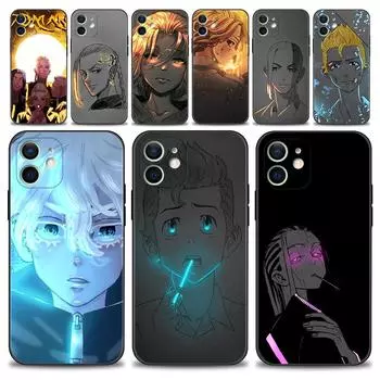 Чехол для Apple iPhone 14 11 13 12 Pro Max Mini X XR XS Max 6 6S 7 8 Plus 5 5S SE 2020 золотой синий яркий узор Tokyo Revengers iPhone 14