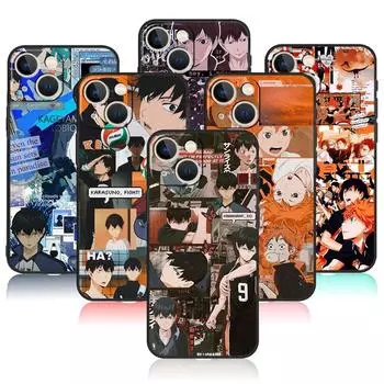 Чехол для Apple iPhone XR 12 XS 14 7 8 Plus 11X13 Pro Max SE 6S Mini 5S SE2 6 5, чехол для телефона Haikyuu, волейбол, аниме iPhone 14