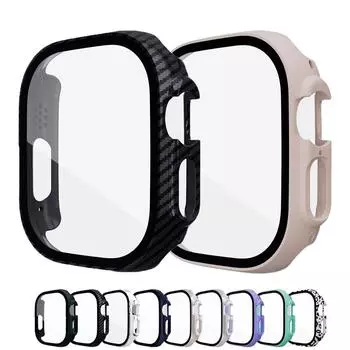 Чехол для Apple iwatch Ultra Accessories Защитная пленка для экрана ПК Универсальный бампер из закаленного стекла серии 8 Pro Чехол для Apple iwatch 49 мм