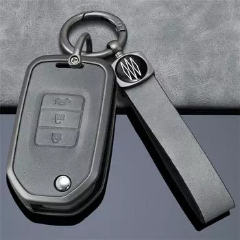 Чехол для автомобильного брелока для ключей Honda Civic CR-V HR-V Accord Jade Crider Odyssey 2015-2018 Аксессуары для пульта дистанционного управления серый