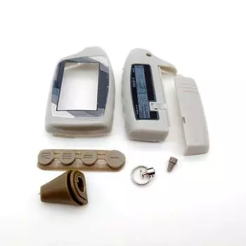 Чехол для автомобильного брелока M5 для Scher-Khan Magicar 5, ЖК-дисплей, двусторонняя сигнализация, Magicar 6, чехол Russia M5 белый