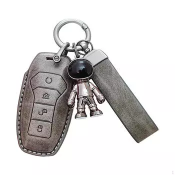 Чехол для автомобильного брелока, пылезащитный, прочный, автомобильный брелок для Byd Yuan Plus, серый, черный