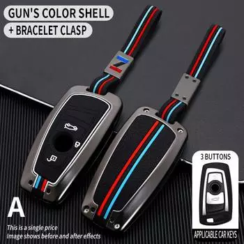 Чехол для автомобильного дистанционного ключа, чехол-брелок для BMW 1 3 5 7 серии X1 X3 X4 X5 F10 F15 F16 F20 F30 F18 F25 M3 M4 E34, автомобильные аксессуары